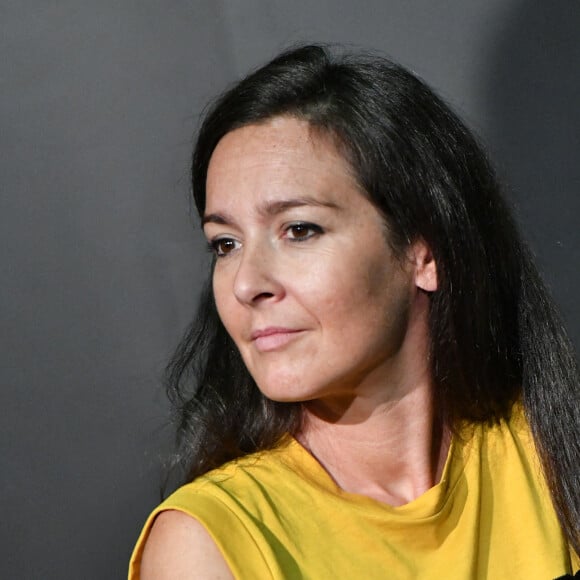 Exclusif - Emmanuelle Boidron - Filage de la pièce de théâtre "Le Switch" au théâtre Edgar à Paris, le 25 septembre 2021. © Veeren / Bestimage
