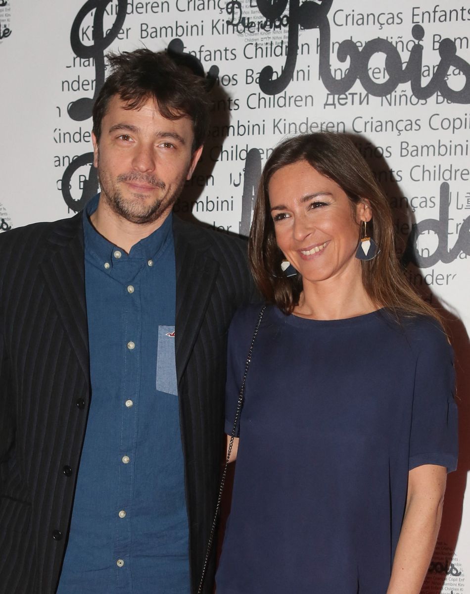 Emmanuelle Boidron et son mari Antoine Jacoutot - 5e gala de l'association "Les rois du monde" à la salle Wagram à Paris, le 27 février 2017. © CVS/Bestimage