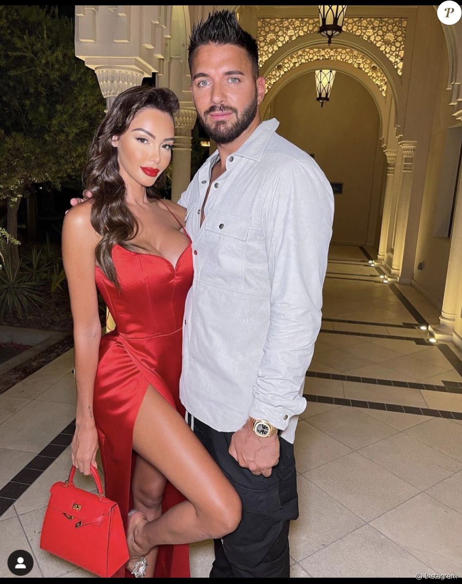 Nabilla et son mari Thomas Vergara.