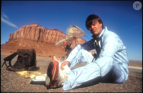 Nicolas au Botswana pour la Fondation Ushuaïa en 1995