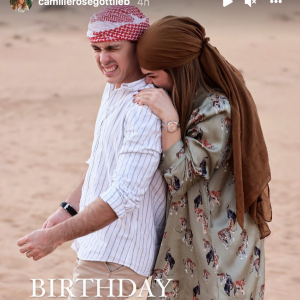 Louis Ducruet a reçu un message de sa petite soeur Camille Gottlieb pour son anniversaire. Le 26 novembre 2021.