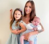 Julia Paredes heureuse aux côtés de ses enfants Luna et Vittorio