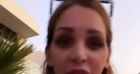 Julia Paredes partageant des nouvelles de sa fille en story.