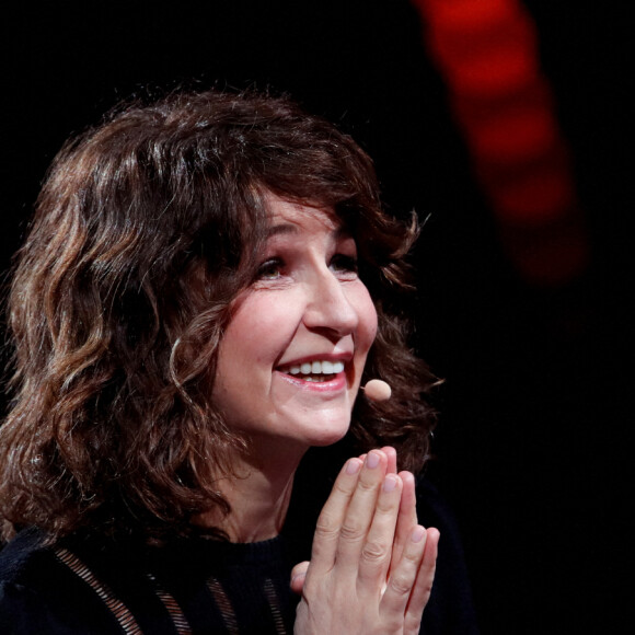Exclusif - Valérie Lemercier - Enregistrement de l'émission "La Chanson secrète 9" à la Seine musicale à Paris, diffusée le 27 novembre sur TF1 à 21h05  © Gaffiot-Moreau / Bestimage 