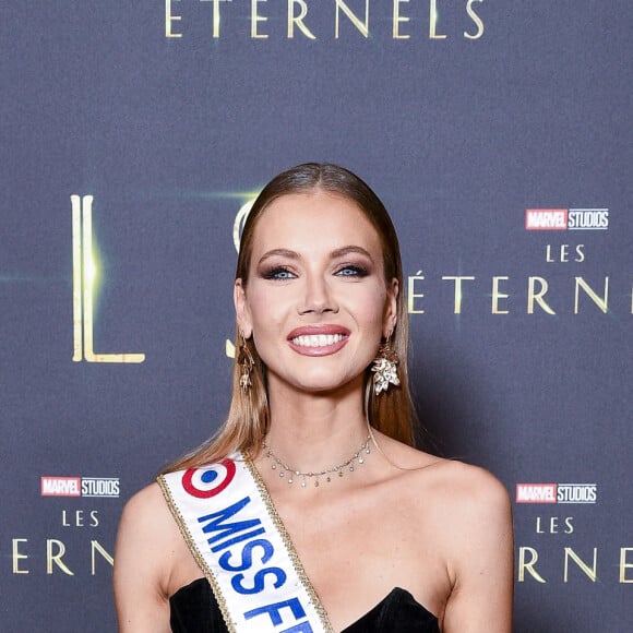 Amandine Petit (Miss France 2021) - Avant première du film Marvel "Les Eternels" au Grand Rex à Paris le 2 novembre 2021. © Pierre Perusseau/Bestimage