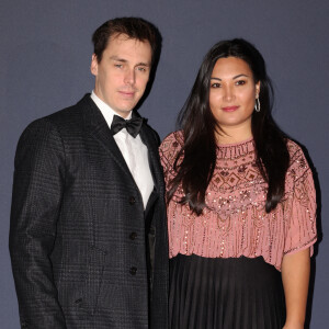 Louis Ducruet et sa femme Marie Chevallier lors de la soirée de gala pour la clôture du Festival des Etoilés Monte-Carlo par Monte-Carlo Société des Bains de Mer au Casino de Monte-Carlo, Monaco, le 27 novembre 2021. © Jean-Charles Vinaj/Pool Monaco/Bestimage