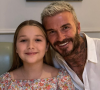 David Beckham a été blessé au visage : la responsable ? Sa fille de 10 ans, Harper !