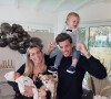 Hillary, Giovanni et leurs enfants Milo et Mattéo sur Instagram