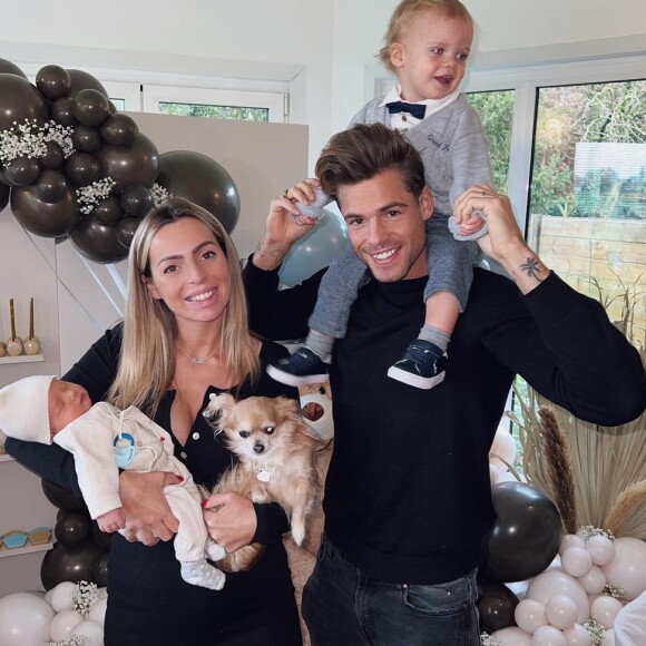 Hillary, Giovanni et leurs enfants Milo et Mattéo sur Instagram