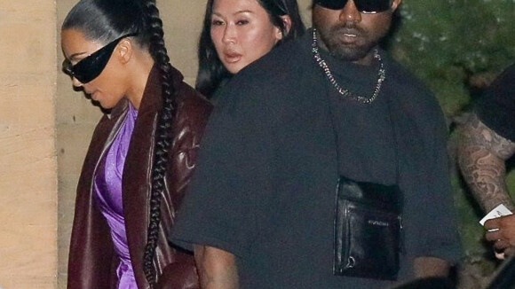 Kim Kardashian et Kanye West séparés : l'ex couple se retrouve à un hommage bouleversant