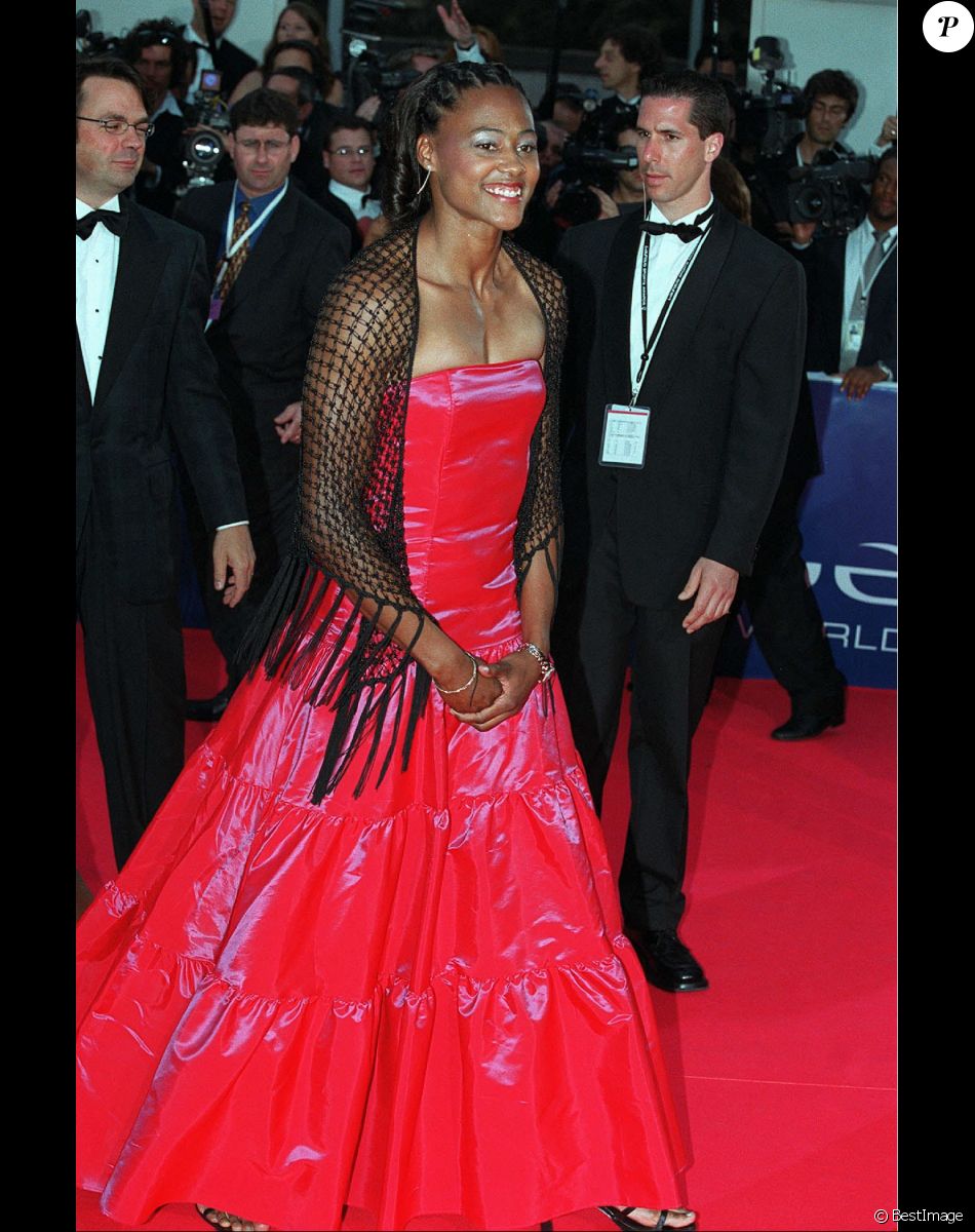 Marion Jones à Monaco en 2002.