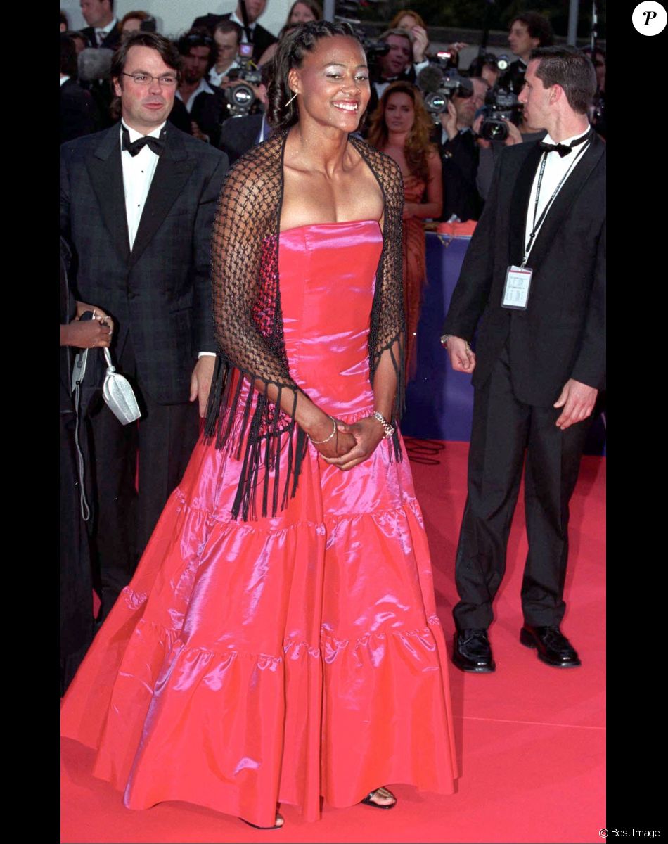 Marion Jones à Monaco en 2002.