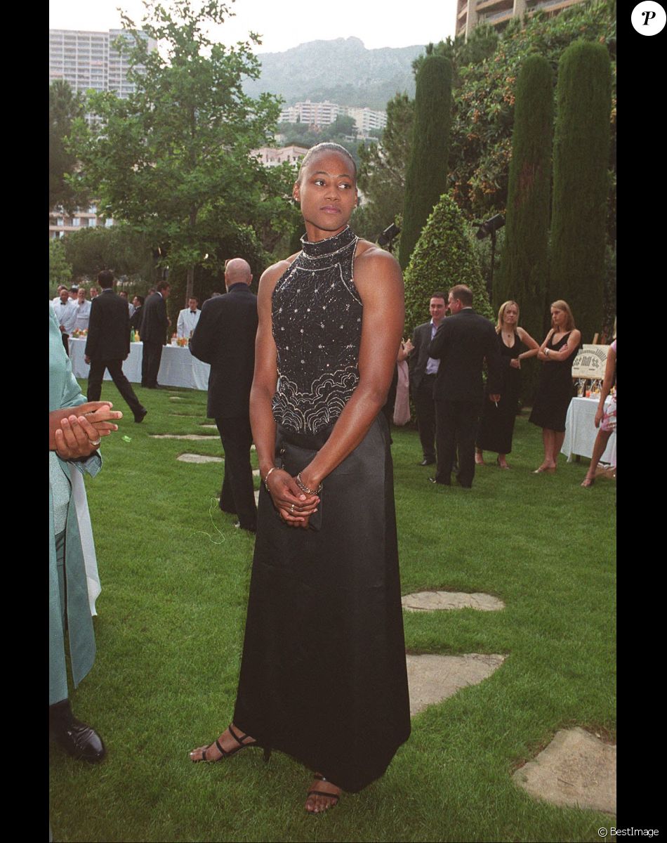 Marion Jones à Monaco.