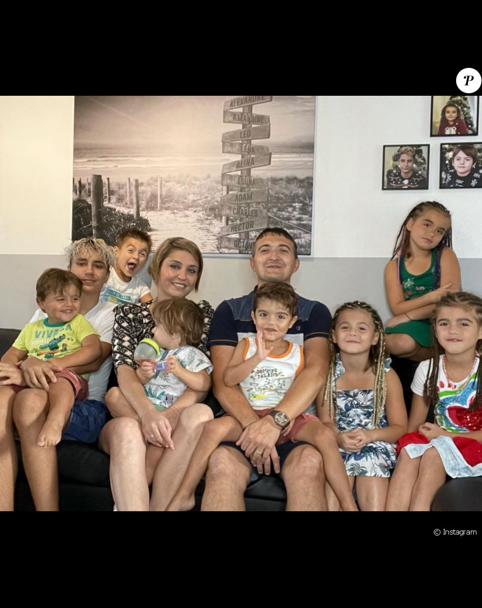 La famille Pellissard de "Familles Nombreuses"