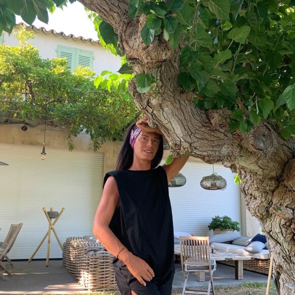 Nathalie Marquay pose sur Instagram