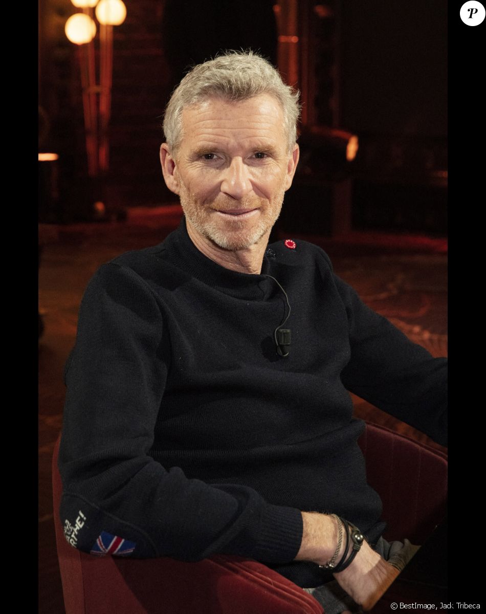 Exclusif - Denis Brogniart (Pour son livre : " Un soldat presque exemplaire " chez Flammarion) - Backstage de l'enregistrement de l'émission "On Est En Direct" (OEED), présentée par L. Ruquier, diffusée sur France 2 le 13 mars 2021. © Jack Tribeca/Bestimage