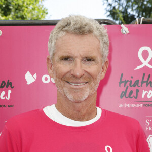 Denis Brogniart - 8ème édition du "Triathlon des roses" au Stade Français dans le domaine de Saint Cloud le 18 septembre 2021. © Marc Ausset-Lacroix/Bestimage