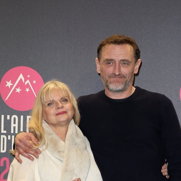 Isabelle Nanty, Jean-Paul Rouve lors de la présentation du film "Les Tuche 3 : Liberté, Égalité, FraterniTuche" de O.Baroux dans le cadre du 21ème Festival International du Film de Comédie de l'Alpe d'Huez le 19 janvier 2018. © Dominique Jacovides / Bestimage