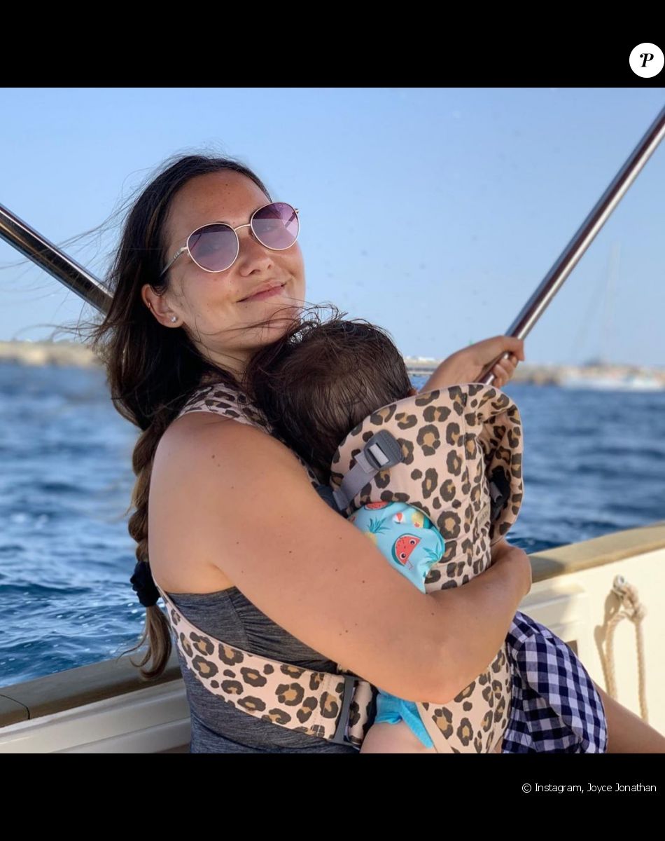 Joyce Jonathan et sa fille Ghjulia sur Instagram. Le 14 août 2021.