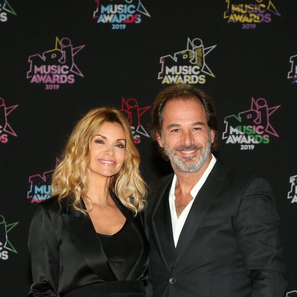 Ingrid Chauvin et son ex-mari Thierry Peythieu - 21ème édition des NRJ Music Awards au Palais des festivals à Cannes le 9 novembre 2019. © Dominique Jacovides/Bestimage 