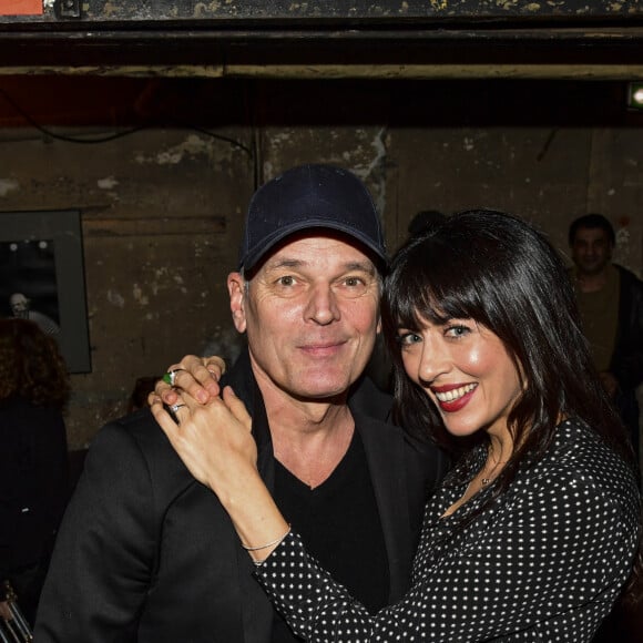 Exclusif - Laurent Baffie et Nolwenn Leroy lors du backstage de la 6ème édition de la "Nuit de la Déprime" au casino de Paris, France, le 11 février 2019. © Pierre Perusseau/Bestimage