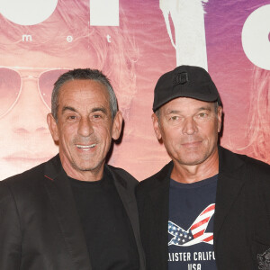 Thierry Ardisson et Laurent Baffie - Première du film "Guy" au cinéma Gaumont-Opéra à Paris le 28 aout 2018. © Coadic Guirec/Bestimage