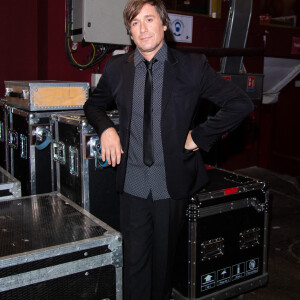 Exclusif - Thomas Dutronc - Backstage de l'enregistrement de l'émission "Chantons Aznavour" aux Folies Bergère à Paris, diffusée le 10 décembre à 21h05 sur France 3© Pierre Perusseau / Bestimage 