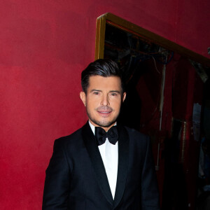 Exclusif - Vincent Niclo - Backstage de l'enregistrement de l'émission "Chantons Aznavour" aux Folies Bergère à Paris, diffusée le 10 décembre à 21h05 sur France 3  © Pierre Perusseau / Bestimage