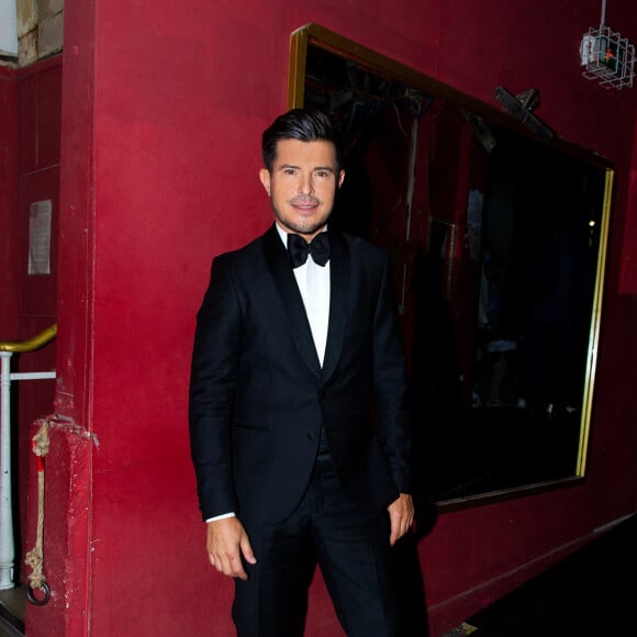 Exclusif - Vincent Niclo - Backstage de l'enregistrement de l'émission "Chantons Aznavour" aux Folies Bergère à Paris, diffusée le 10 décembre à 21h05 sur France 3  © Pierre Perusseau / Bestimage