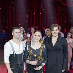 Exclusif - Camille Gottlieb remet le trophée "Bronze Junior" au Duo Our Story - Dernière représentation suivie de la remise des prix de la 9ème édition de la "New Generation" à Monaco le 2 février 2020. © Olivier Huitel/PRM/Bestimage