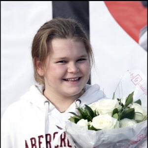 Camille Gottlieb lors de la 10e édition de la course de bienfaisance "No Finish Line Race" à Monaco en 2009.