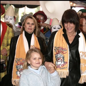 La princesse Stéphanie de Monaco et sa fille Camille Gottlieb au 30e Festival International du Cirque de Monte-Carlo, en 2006.