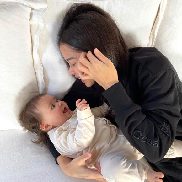 Alizée et sa fille Thi-Waï sur Instagram. Le 12 mai 2021.