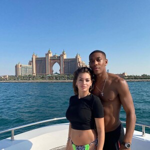 Mélanie Da Cruz et Anthony Martial à Dubaï, novembre 2021