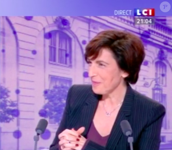 Image extraite de L'invité politique présenté par Ruth Elkrief sur LCI : Manuel était sur le plateau