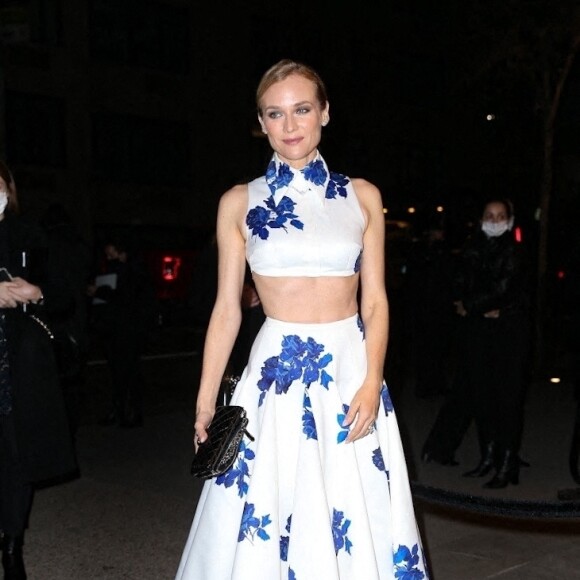 Diane Kruger a assisté à la 14e édition de la soirée caritative du MoMA (Musée d'Art Moderne) de New York, en l'honneur de Penélope Cruz. New York, le 14 décembre 2021.