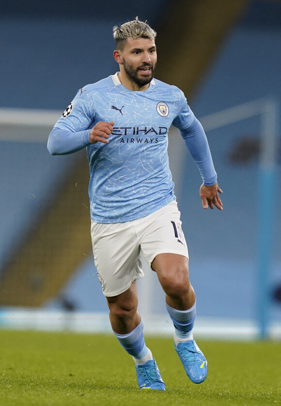 Segio Aguero - Match de football, UEAF - Manchester City, Marseille (3-0) le 9 décembre 2020 @ Image: © Andrew Yates/Sportimage/Cal Sport Media