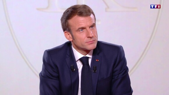 Extrait du grand entretien d'Emmanuel Macron diffusé sur TF1 et LCI à quatre mois des présidentielles