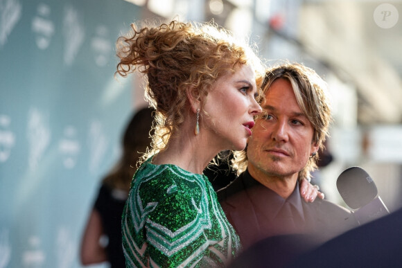 Nicole Kidman et son mari Keith Urban assistent à l'avant-première du film "Being The Ricardos" à Sydney. Le 15 décembre 2021