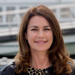 Valérie Kaprisky - Photocall de "le secret d'Elise" dans le cadre du 17ème festival de fiction TV de La Rochelle sur le Vieux Port à La Rochelle le 11 septembre 2015