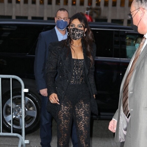 Priyanka Chopra en promotion pour le film "Matrix Resurrections" à New York. Le 16 décembre 2021