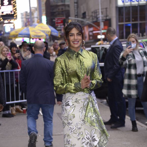 Priyanka Chopra en promotion pour le film "Matrix Resurrections" à New York. Le 16 décembre 2021