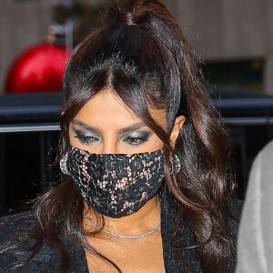 Priyanka Chopra en promotion pour le film "Matrix Resurrections" à New York. Le 16 décembre 2021.