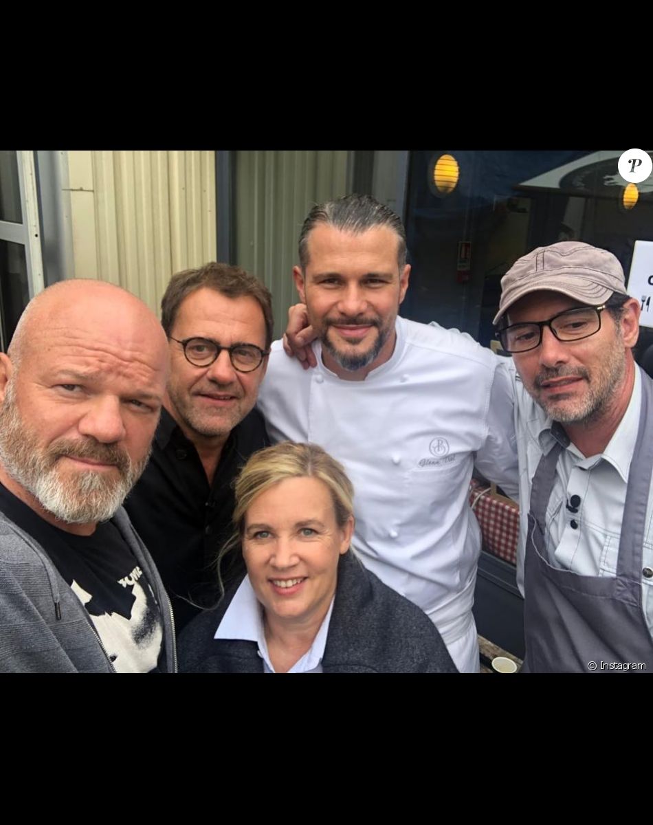 Michel Sarran, Philippe Etchebest, Hélène Darroze, Paul Pairet et Glenn Viel.
