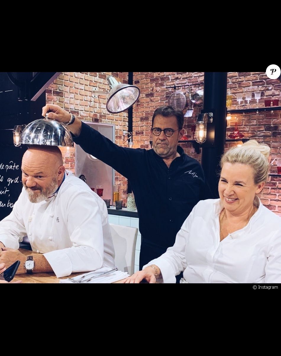 Le restaurateur Michel Sarran et ses comparses de toujours : Philippe Etchebest et Hélène Darroze.