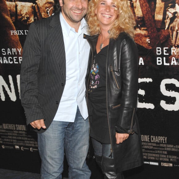 André Manoukian et Stéphanie - Première du film "Indigènes" au cinéma UGC Normandie. Le 25 septembre 2006. @Nicolas Khayat/ABACAPRESS.COM