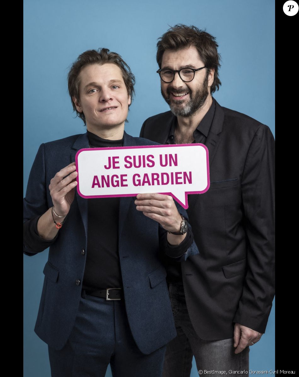 Exclusif - Bénabar et Eric Jean-Jean - Backstage de l'émission "Tout le monde chante contre le cancer" au Palais des Congrès à Paris, diffusée le 23 décembre sur W9. © Giancarlo Gorassini-Cyril Moreau / Bestimage