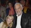 Jean-Paul Belmondo et sa fille Stella - Premiere de "Silvia" au Cirque Alexis Gruss a Paris le 28 octobre 2013. 
