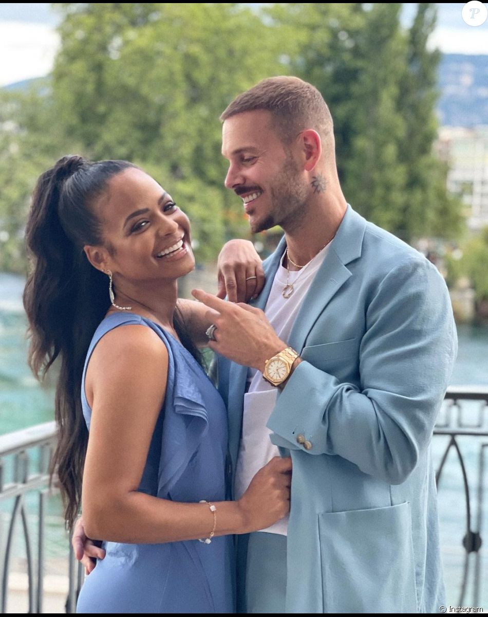 M. Pokora et Christina Milian sur Instagram.