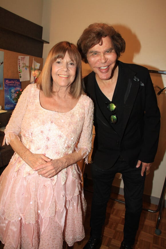 Chantal Goya et Grichka Bogdanoff (Bogdanov) - Spectacle de Chantal Goya, "Le soulier qui vole" au Palais des Congrès à Paris le 6 octobre 2019. © Philippe Baldini/Bestimage